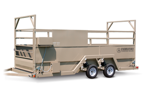 LMM Mobile Animal Scale 13' x 8' Livestock Scales